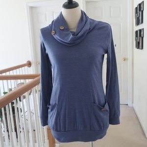 NWT levaca Womens Tops Cowl Neck M